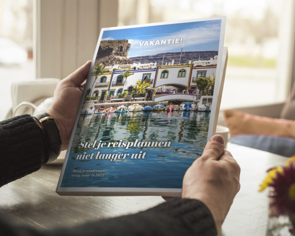 Inspiratie magazine OpVakantie! vakantie tips 2021 en 2022 | Corallium - Reisbureau Lennik en Gooik