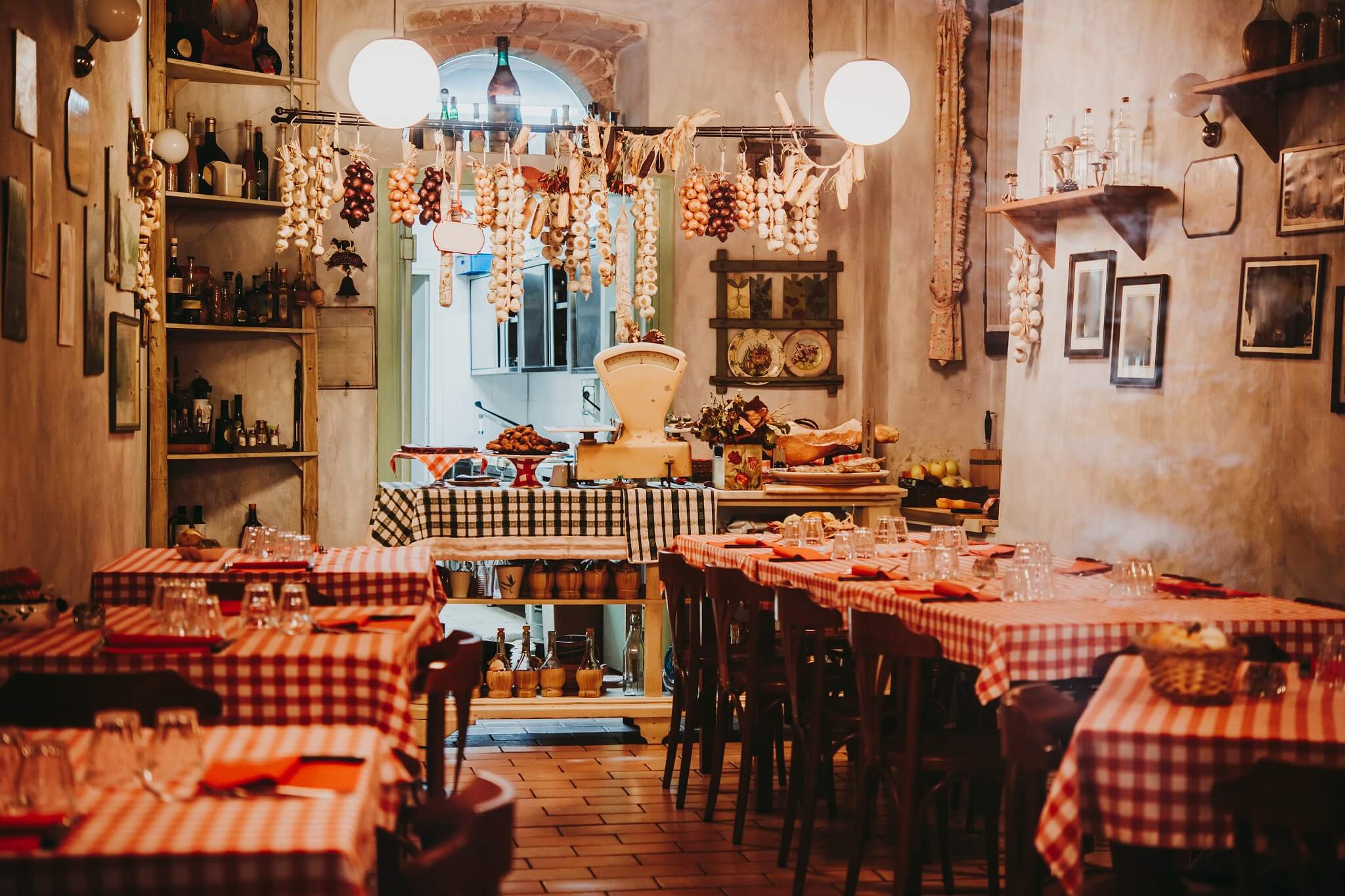 Restaurant in Italië